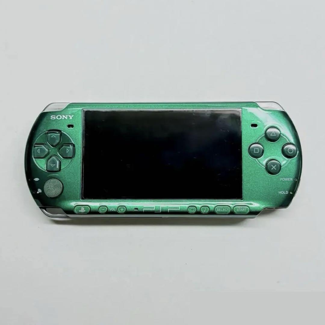 PSP 3000 Spirited Green Game Console PlayStation Portable