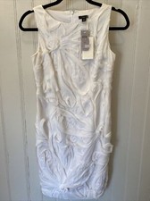Ann Taylor White Tulle Flower Dress NWT Size 4P