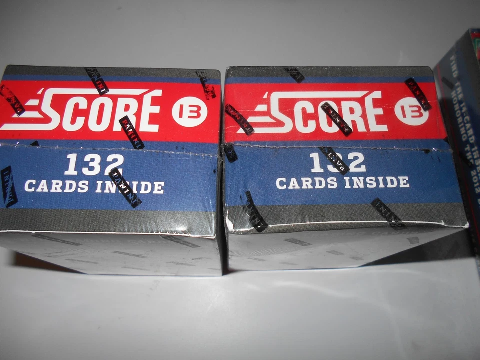 sprts 2013 Sc Ftball 2-BlasterBox 11pks/12 crds ea. 1-440 colors autograph Kelce - Image 2 of 4