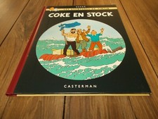 BD HERGE / TINTIN COKE EN STOCK FAC SIMILE  2003 /  TBE