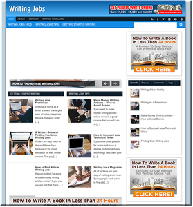 Writing-Jobs-blogger-business-Automated-Website-autopilot-amazon-store-For-Sale