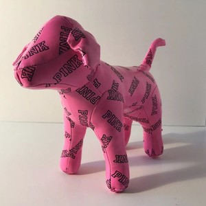 Victoria S Secret Vs Pink Vinyl Puppy Dog Plush Stuffed Animal Ebay