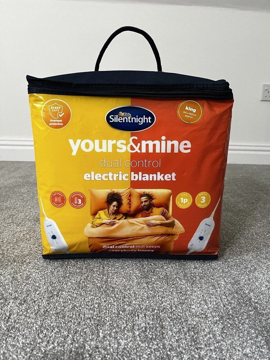 Silentnight Dual Control Electric Blanket KING Size [Heated Electric Blanket]  5012701482868 | eBay