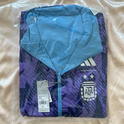 Adidas Argentina 2022 World Cup Reversible Anthem Jacket HF3948 XL