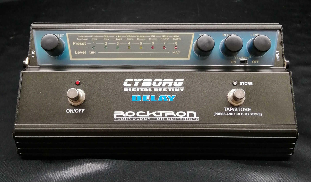 □ROCKTONE CYBORG DELAY ディレイエフェクトペダル 【公式通販】