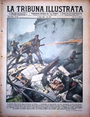 La Tribuna Illustrata 4 Ottobre 1936 Accademia Duse Italiane in Costume Barbero