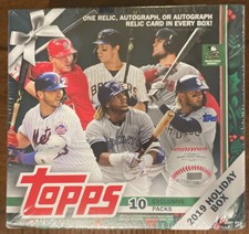 2019 Topps Holiday MLB Baseball Mega Box factory sealed! Guerrero Tatis Alonso