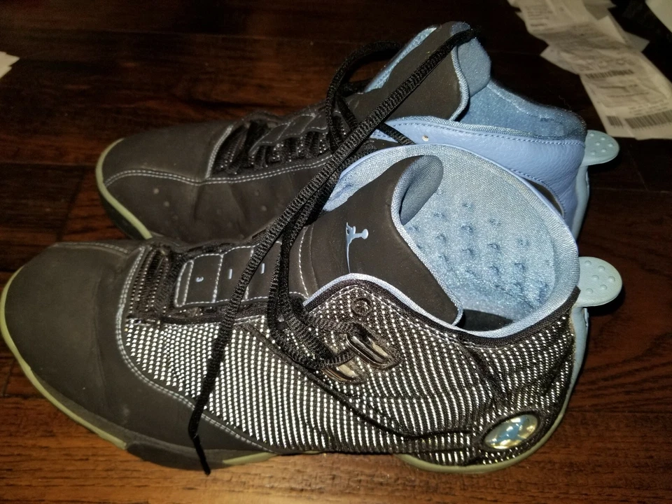 Nike Air Jordan 12.5 Team Silver University Blue Sneakers 317176-002 Sz 11.5 - Image 2 of 4