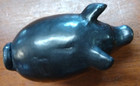 Black Clay Pig Whistle Made In Mexico, Unbranded, Vintage, very good condition — photo 3