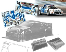 1/10 Onroad Rc Car Clear Ford Body Shell For Traxxas 4tec Kyosho Fazer Sakura