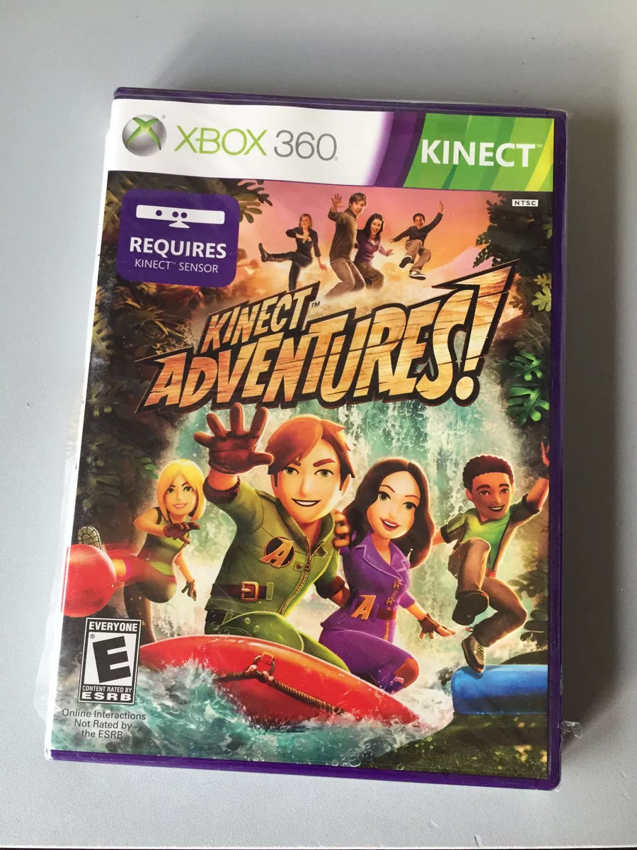 XBOX 360 KINECT ADVENTURES - BRAND NEW & SEALED!