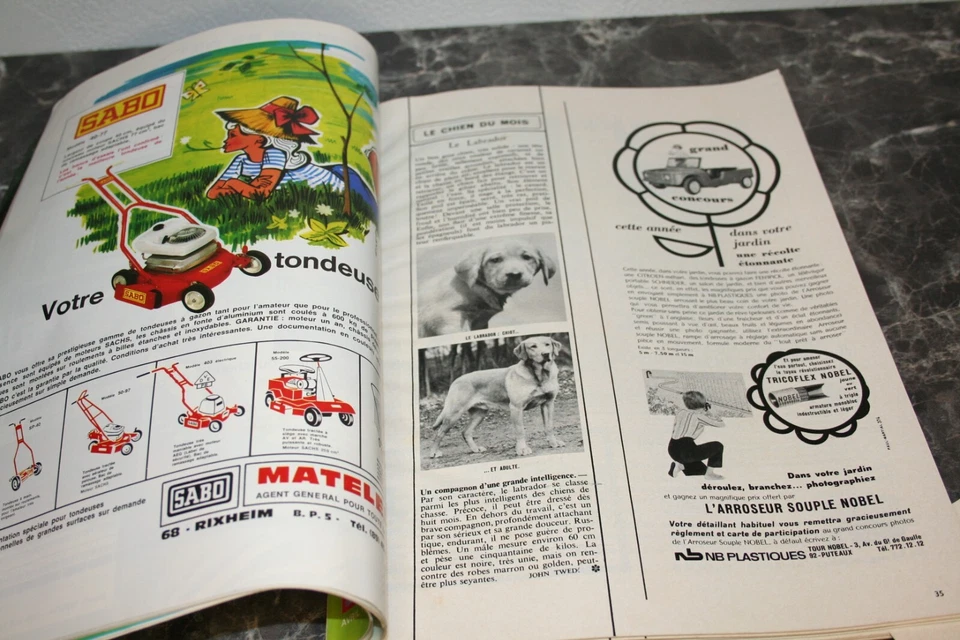 ancienne revue mon jardin et ma maison, les fleurs de l'été numéro 131 - Photo 4/4