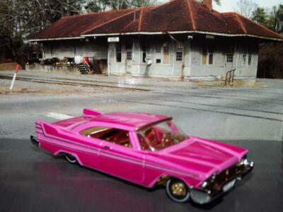 1957 PLYMOUTH FURY V-8 DIE CAST LOWRIDER! AWESOME AND RARE! | eBay