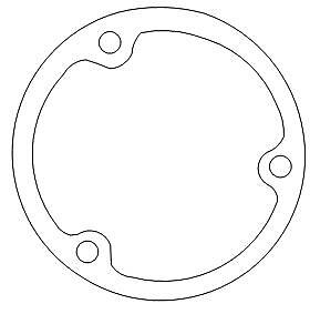 Gasketmax Oil Filter Cap Gasket For Honda ATC200X – OEM Fit 15459-107-306
