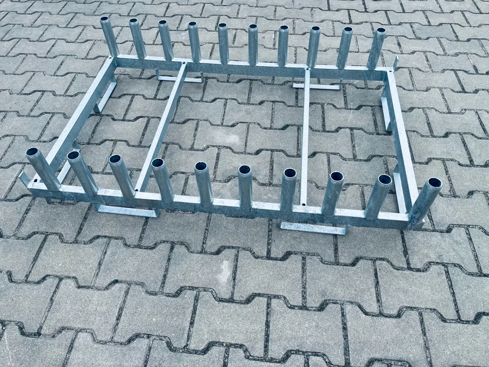 Stellrahmenpalette Zapfenpalette Rahmenpalette Gerüstpalette für 20 Rahmen! - Bild 3 von 3