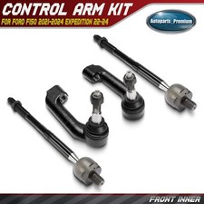 4x Front Inner Outer Steering Tie Rod End For Ford F-150 2021-2024 Expedition