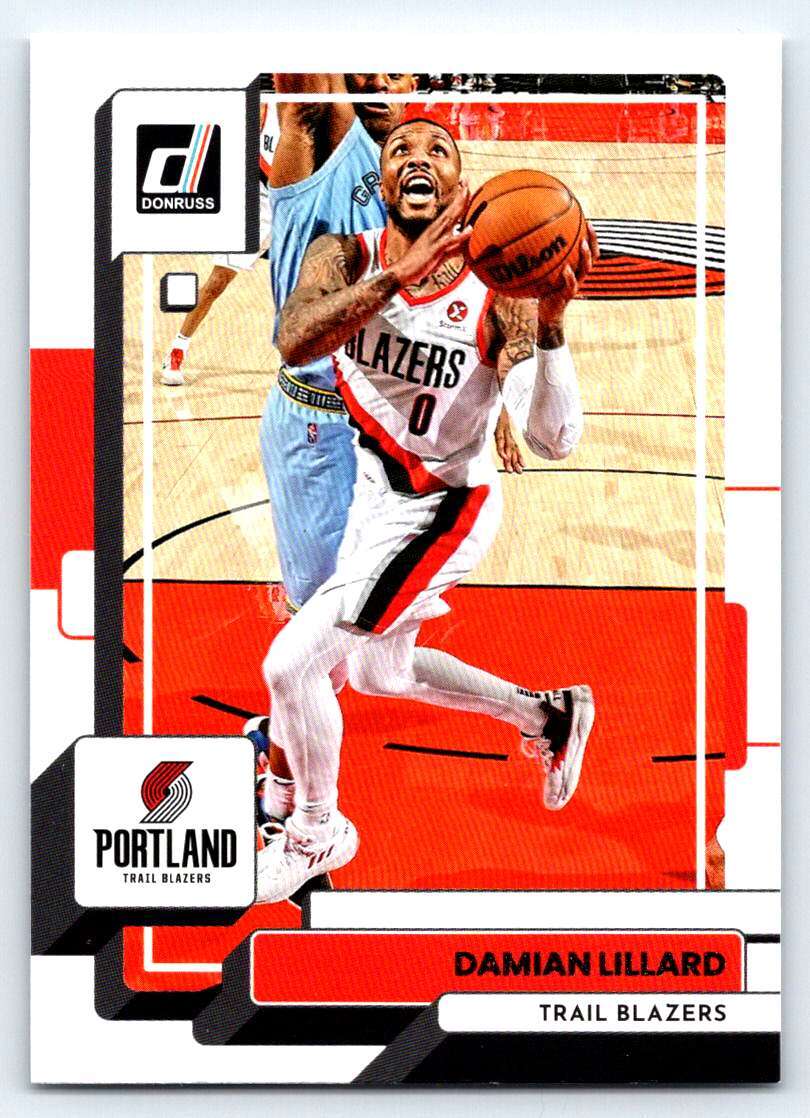 2022-23 Donruss #106 Damian Lillard