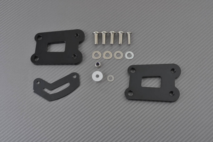 Platine de déport repose-pied 51mm pour Yamaha MT09 améliorant la position passager