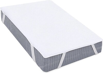 Utopia Bedding Matratzenschoner 180 x 200 cm Wasserdicht, Mit Elastisch Eckbände