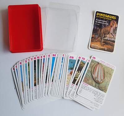 F.X. Schmid Safari Limited Quartett Dinosaurier englisch