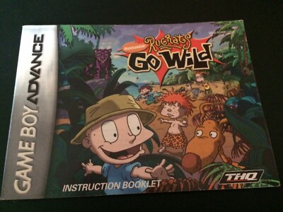 The Rugrats Go Wild – GBA Gameboy Advance, Cartouche Seule, état Correct