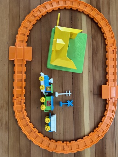 Sesame Street Railroad Train Set - Vintage 80’s Muppets
