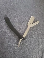 Beard Cut Throat Shavette Salon Barber Straight Shaving Razor - No Blades