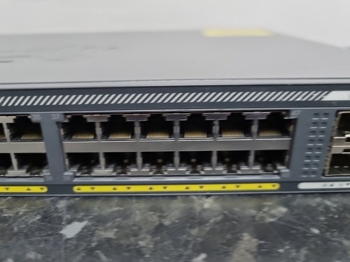 Cisco Catalyst WS-C2960X-48TS-L V05 48 Port Gigabit 1Gps Switch & Cisco Stack - Picture 5 of 19