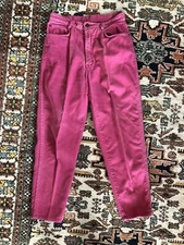 Vintage Gitano Hot Pink Corduroy Pants Small