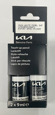 (1402,22 /1L) Original Kia Lackstift Snow White Pearl Schnee Weiß SWP Lack