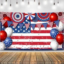 KatchOn, XtraLarge USA Banner for Independence Day - Red, White and Blue 