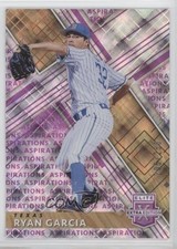 2019 Panini Elite Extra Edition Status Purple Die-Cut /125 Ryan Garcia #50 s3g