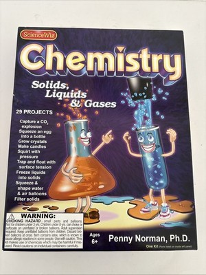 Science Wiz Charge Science Kit Chemistry Projects in Chemistry Norman NEW
