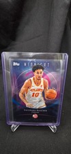 Topps Midnight 2025 Zaccharie Risacher #22 Base Set Atlanta Hawks NBA
