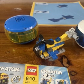 4x Lego Creator Sets  4953 4417 4416 4415 4418 Fast Flyers Xpod INCOMPLETE