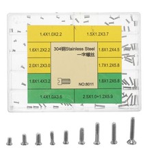  1 jeu de vis de réparation de montre, micro-vis de précision pour boîtier de