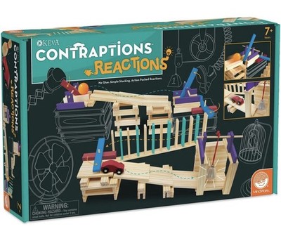 Mindware Keva Contraption Reactions Planks Building Set