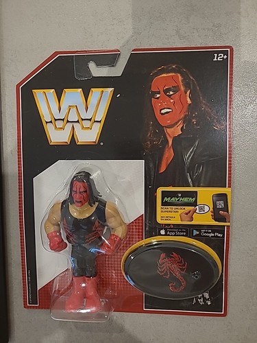 WWE Retro Figure MOC Sting Wolfpac WWF Hasbro BNIB...