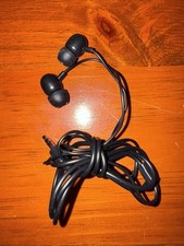 Lot of 20 Black Wired Earbuds 3.5mm In-Ear Headphones Bulk Universal Phones