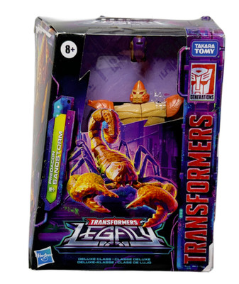 Transformers Legacy   Sandstorm Figure - Deluxe Class   2022 MISB