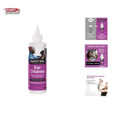 Ear Cleanse for Dogs, Liquid Ear Cleanser with Soothing Aloe and Salicylic Ac...
