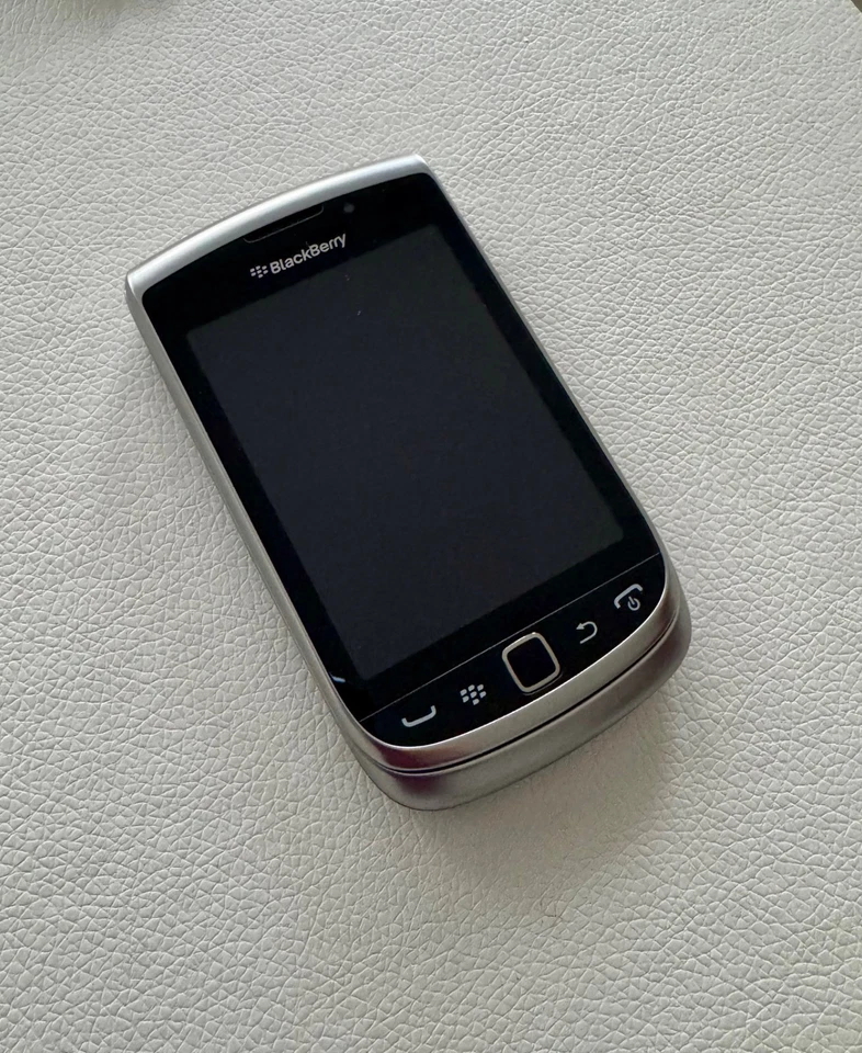 Blackberry Torch 9810 SILVER Slider Smartphone Handy Vintage WIE NEU Kult Retro - Bild 3 von 4