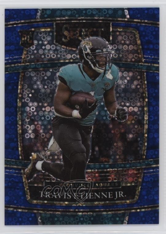 2021 Panini Select Concourse Blue Disco Prizm /25 Travis Etienne Jr #54 t4l