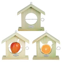 Esschert Design Futterhaus ApfelhäUschen, Futterstation, Vogelhaus Sortiert FB12