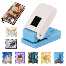 Stamp Punch,1X0.8Inchpostage Stamp Puncher, Lever Paper Punches for Crafting  S