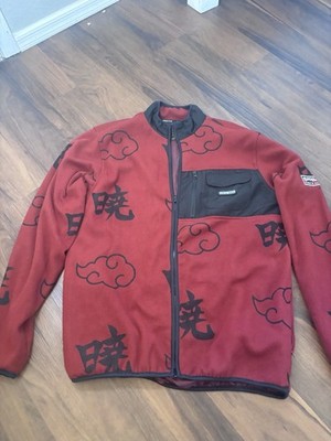 Primitive Apparel Naruto Shippuden Akatsuki Red Black Embroidered