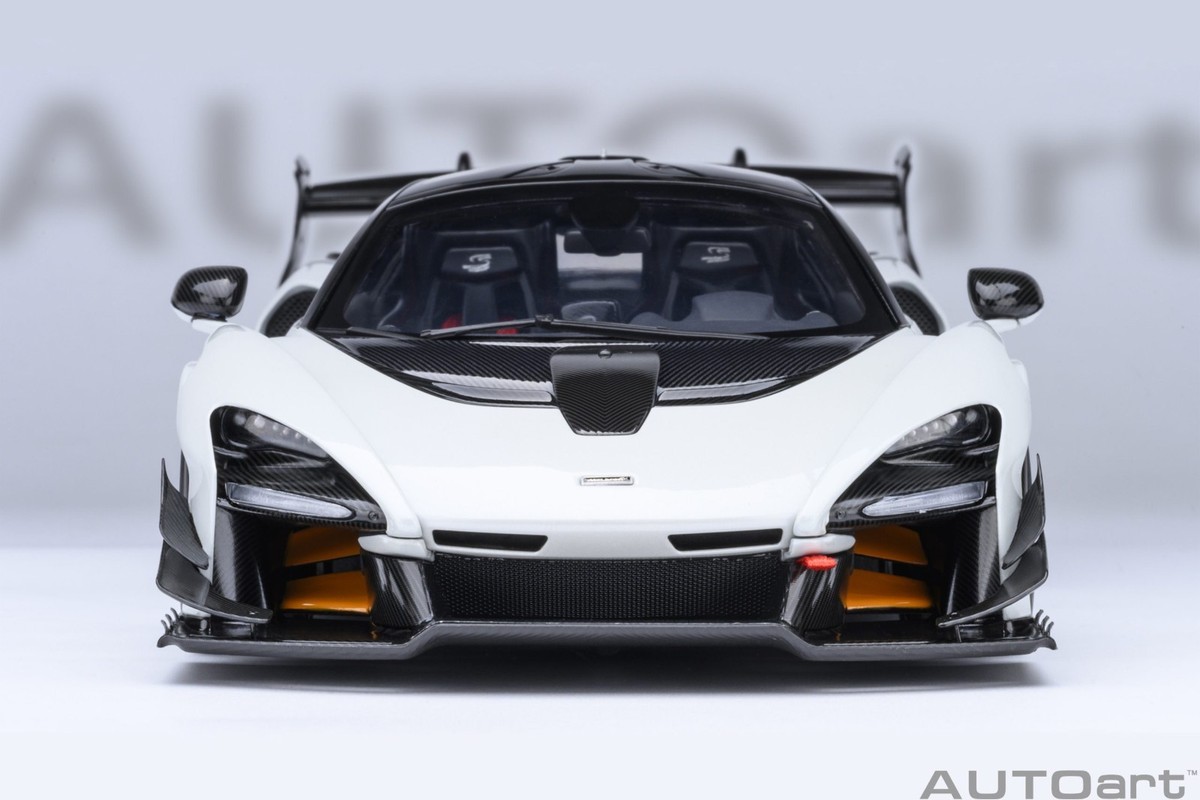 Autoart McLaren Senna GTR (Silica White) 1/18 Scale New Release