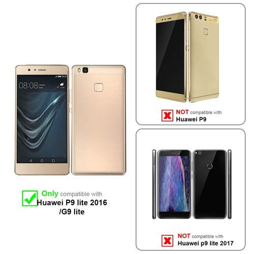 Custodia per Huawei P9 LITE 2016 / G9 LITE Cover Protezione Silicone TPU - Foto 2 di 5