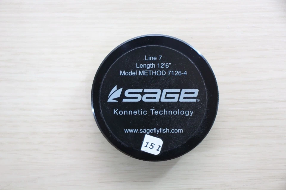 Sage METHOD 7126-4 Fly Rod 12'6" #7 Spey 4pc Near Mint w/Tube & Sock D69 - Image 4 of 4