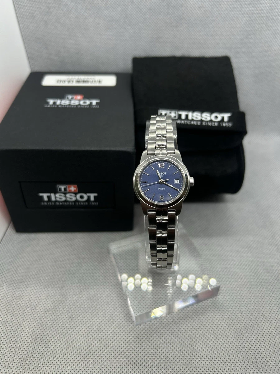 TISSOT PR 50 腕時計 ネイビー Tissot PR50 Wristwatches for sale - eBay
